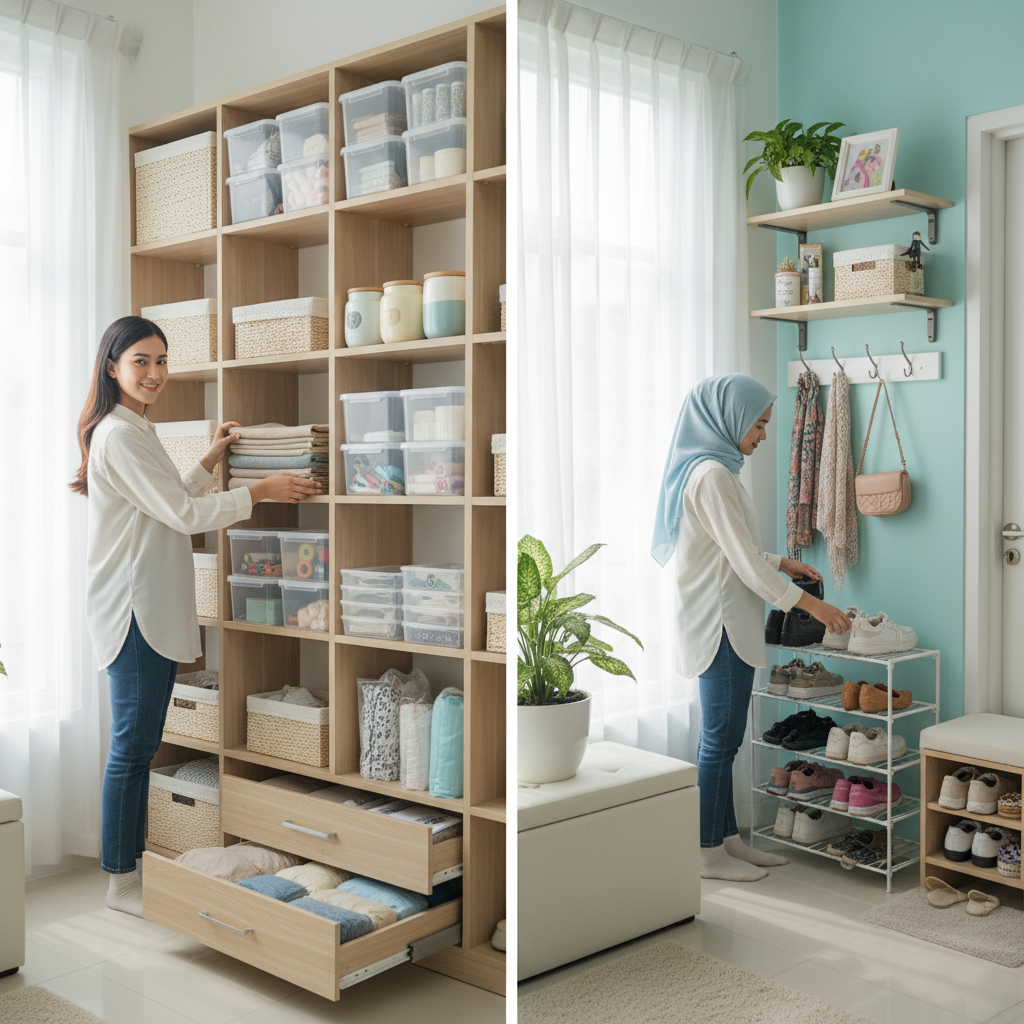 Tips Penyimpanan untuk Hunian Ringkas