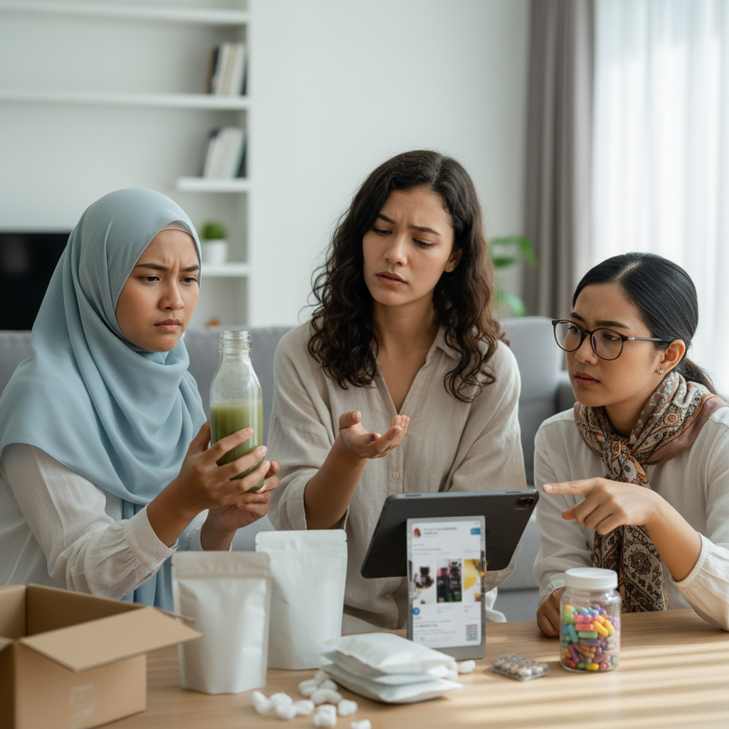 Alasan Produk Wellness Viral di Media Sosial Tidak Otomatis Terbukti Aman