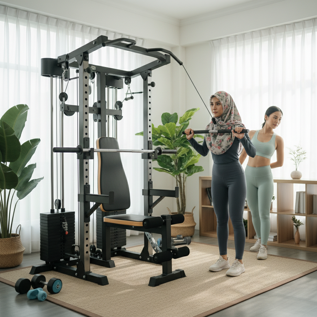 Alat Fitness Multifungsi untuk Rumah