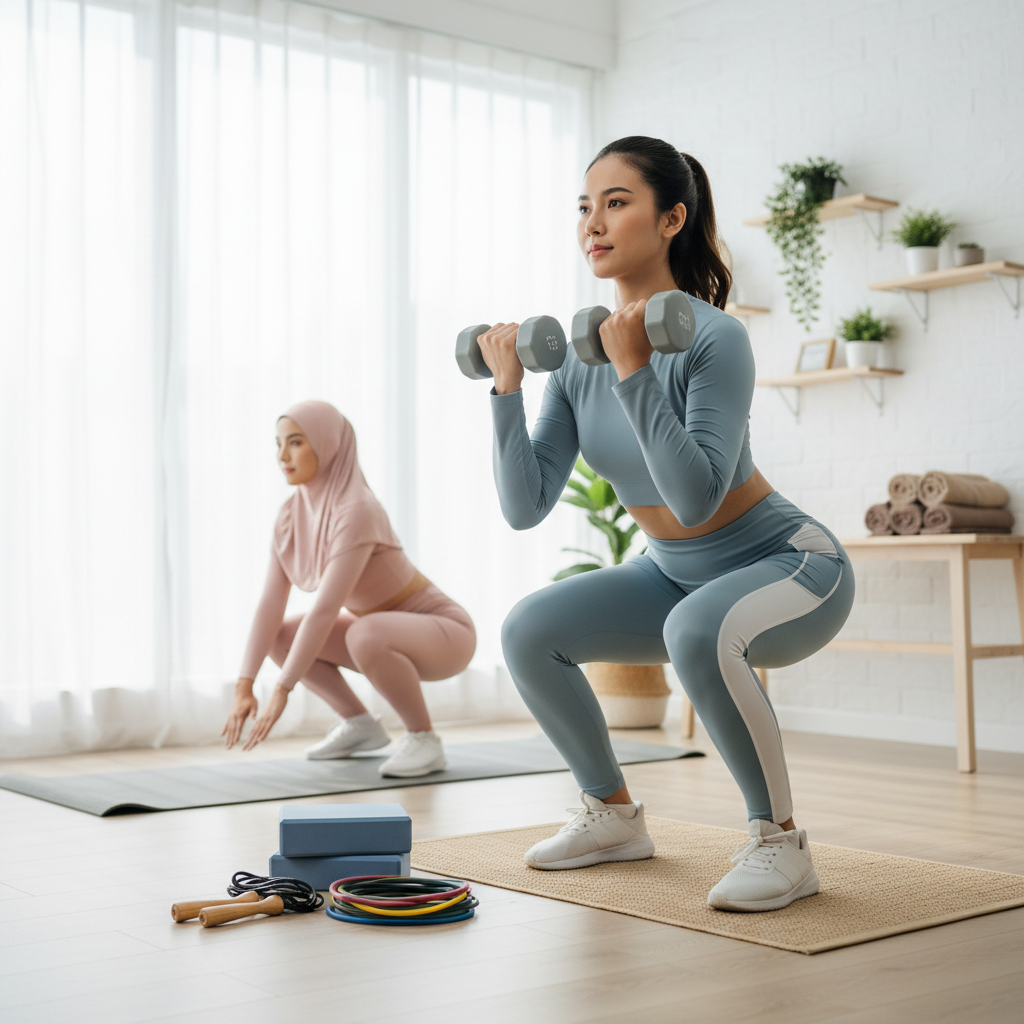 Alat Olahraga Praktis di Rumah