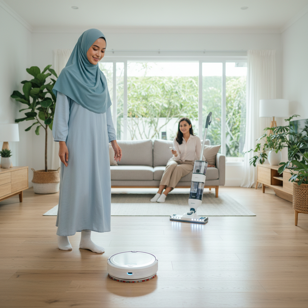 Alat Pel Lantai Dengan Teknologi Modern