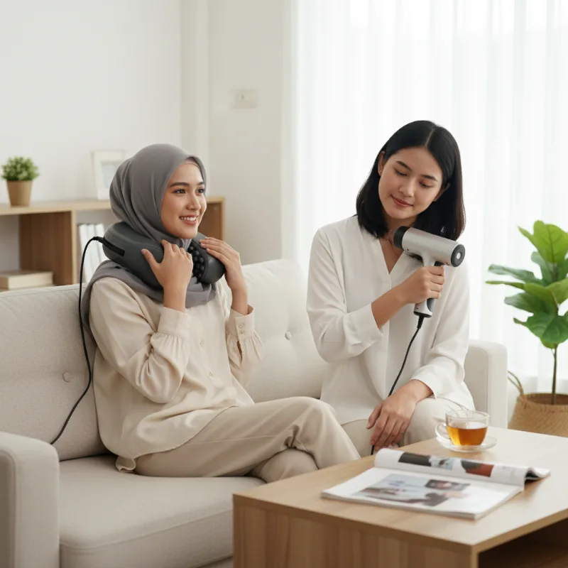 Alat Pijat Leher Model Bantal vs Model Genggam, Mana yang Lebih Efektif