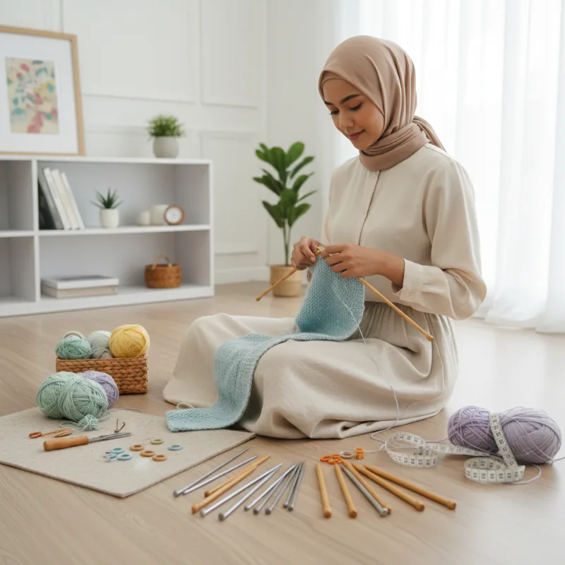 Alat Rajut untuk Pemula yang Baru Memulai Hobi Ini dari Nol