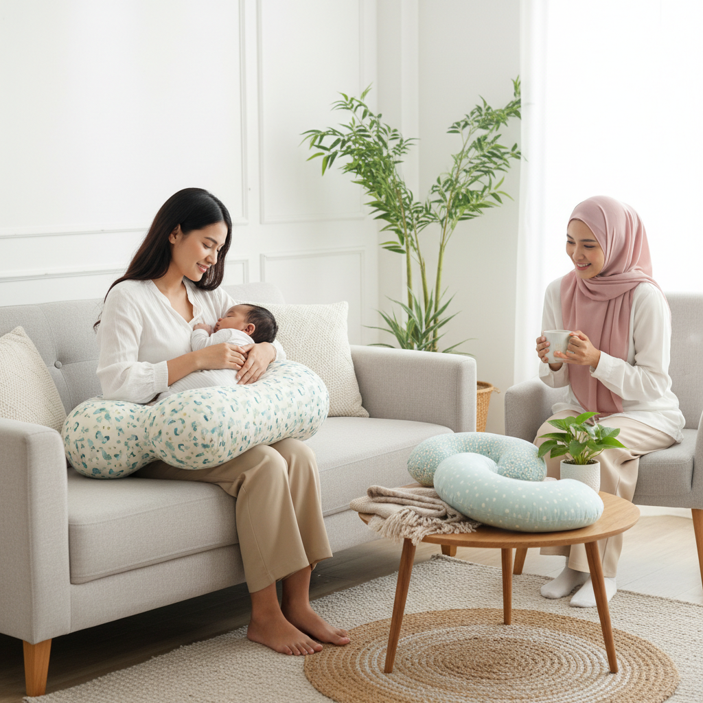 Bantal Menyusui Agar Ibu Lebih Nyaman