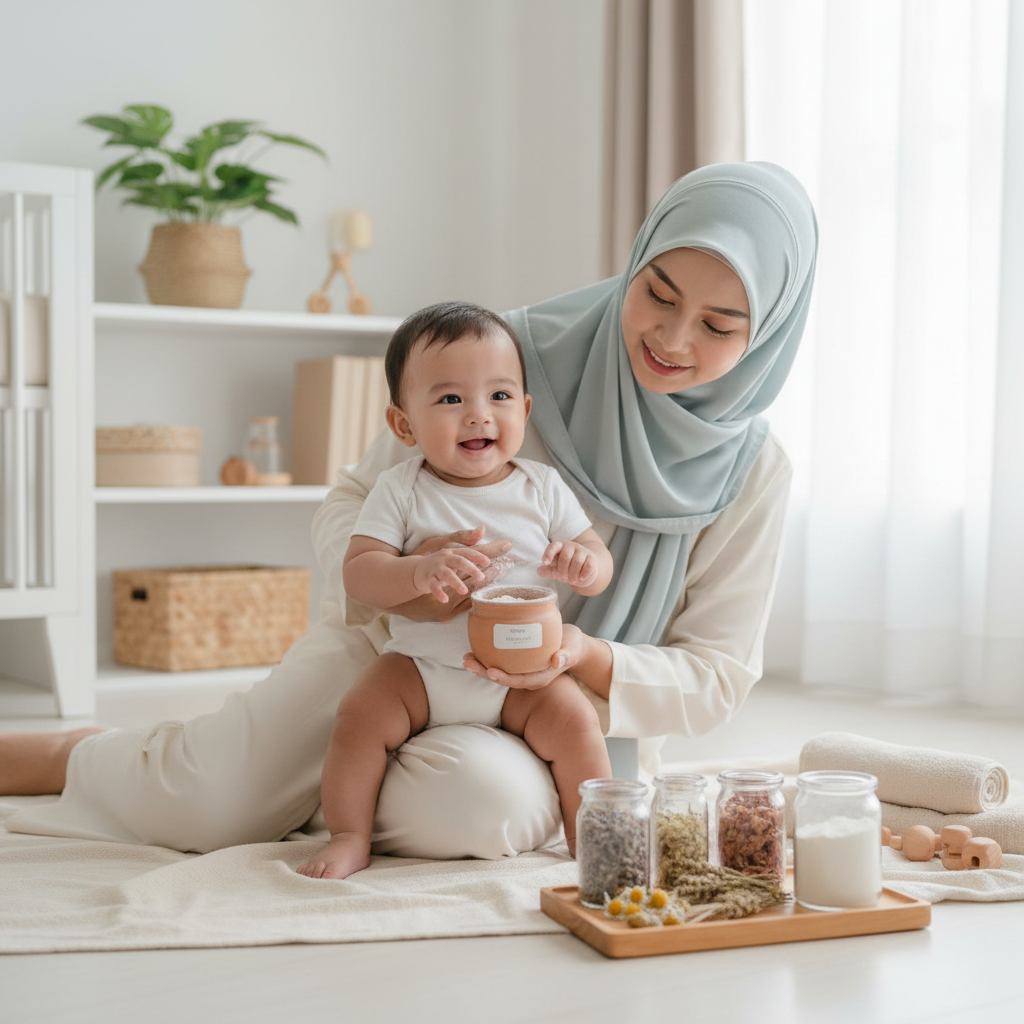 Bedak Bayi Natural Untuk Perawatan Kulit