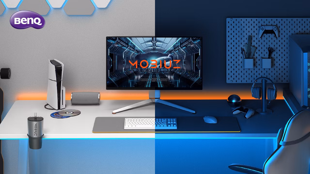 BenQ MOBIUZ EX321UX Monitor Gaming 4K Mini LED 240 Hz untuk Pengalaman Maksimal