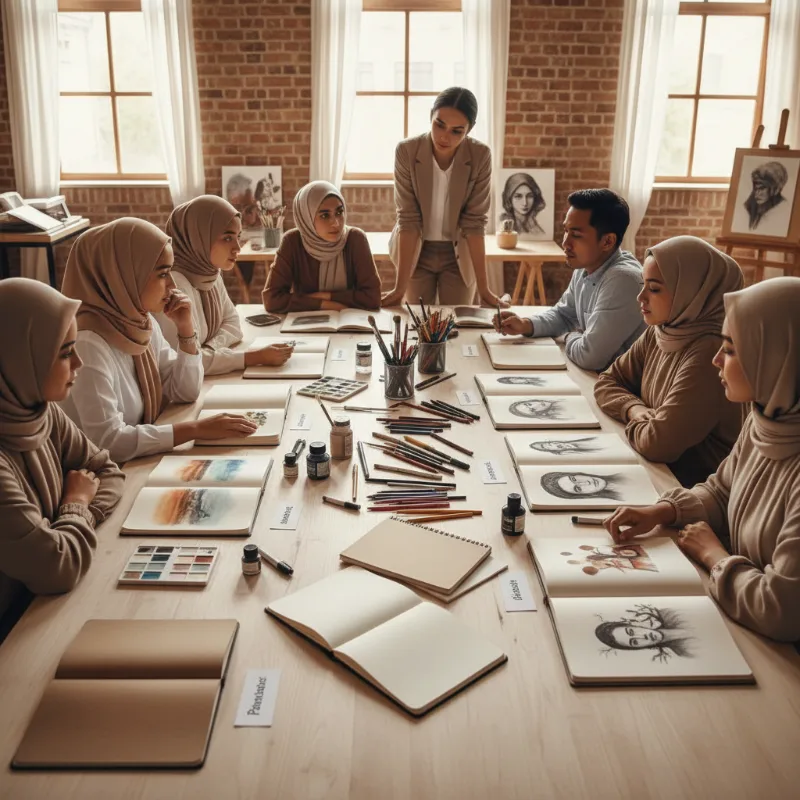 Buku Sketsa yang Tepat Berdasarkan Jenis Media Gambar yang Dipakai