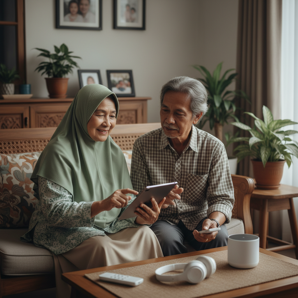 Cara Membeli Gadget untuk Orang Tua