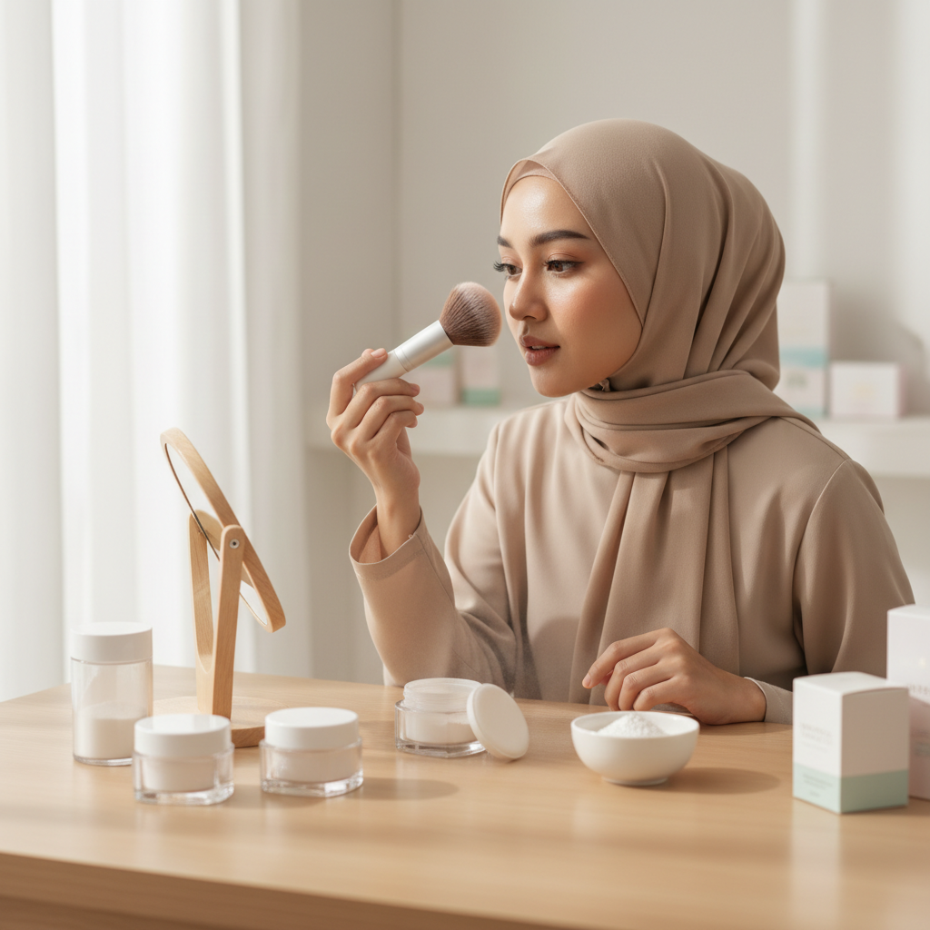 Cara Memilih Bedak Tabur yang Tahan Lama untuk Kulit Berminyak