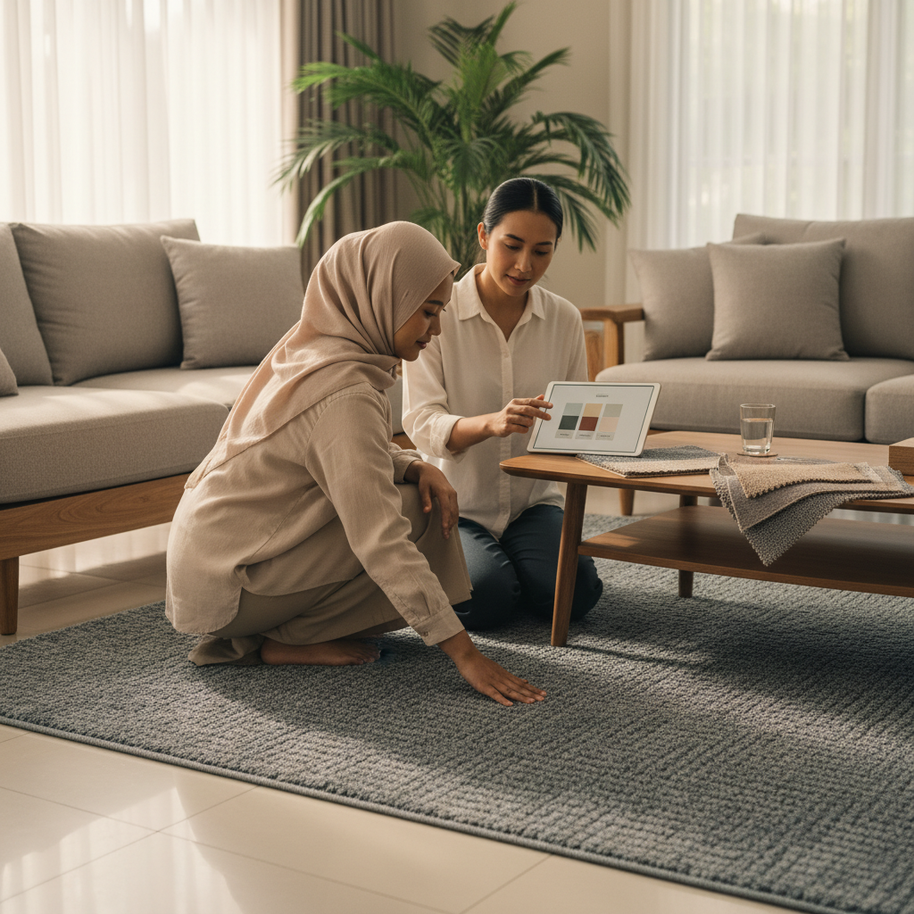 Cara Memilih Karpet yang Mudah Dibersihkan untuk Ruang Keluarga