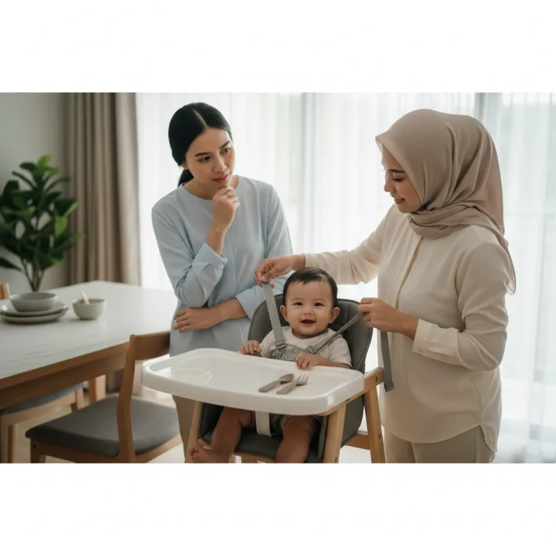 Cara Memilih Kursi Bayi yang Aman dan Nyaman untuk Makan