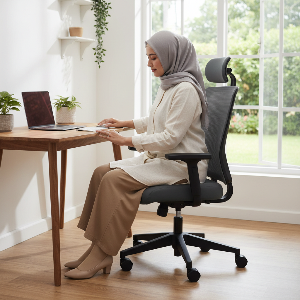 Cara Memilih Kursi Kerja Ergonomis untuk Kerja dari Rumah