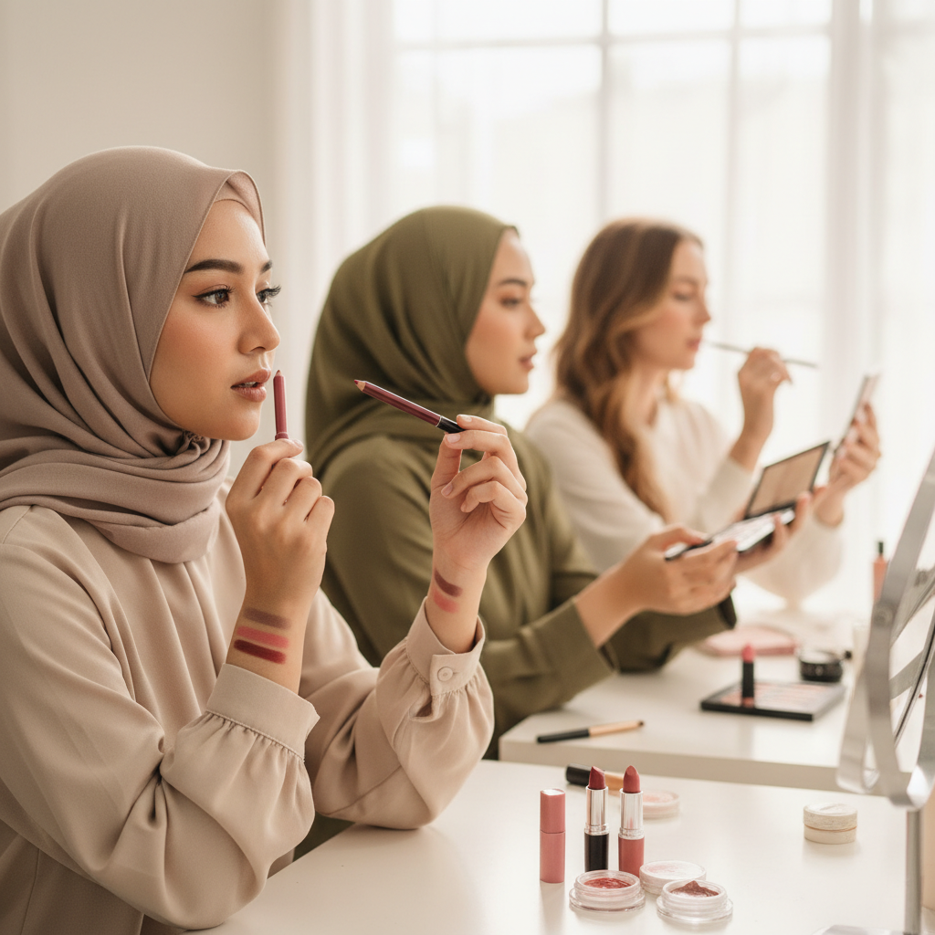 Cara Memilih Lip Liner yang Tahan Lama Sesuai Warna Lipstik