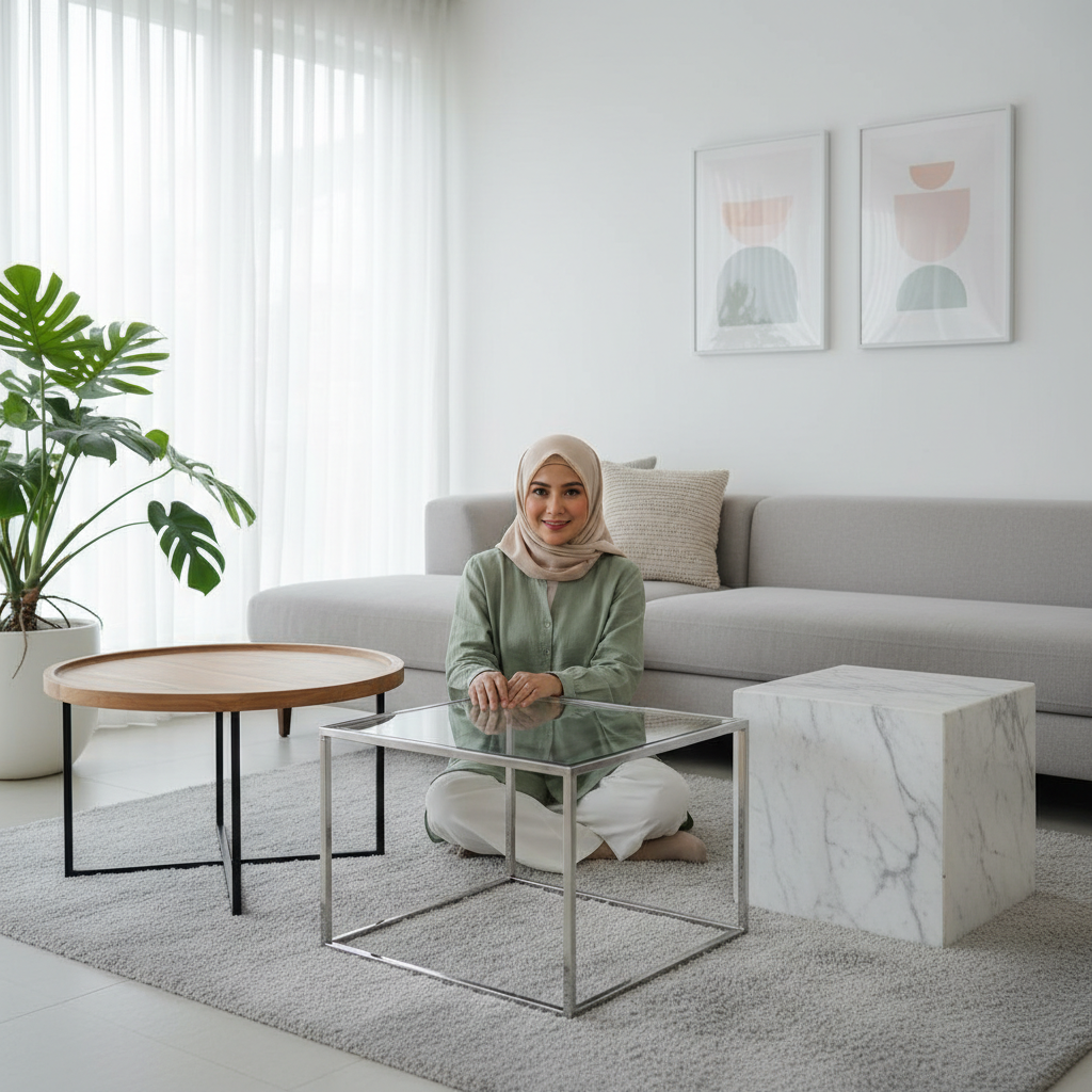 Cara Memilih Meja Kopi yang Stylish untuk Ruang Tamu Minimalis