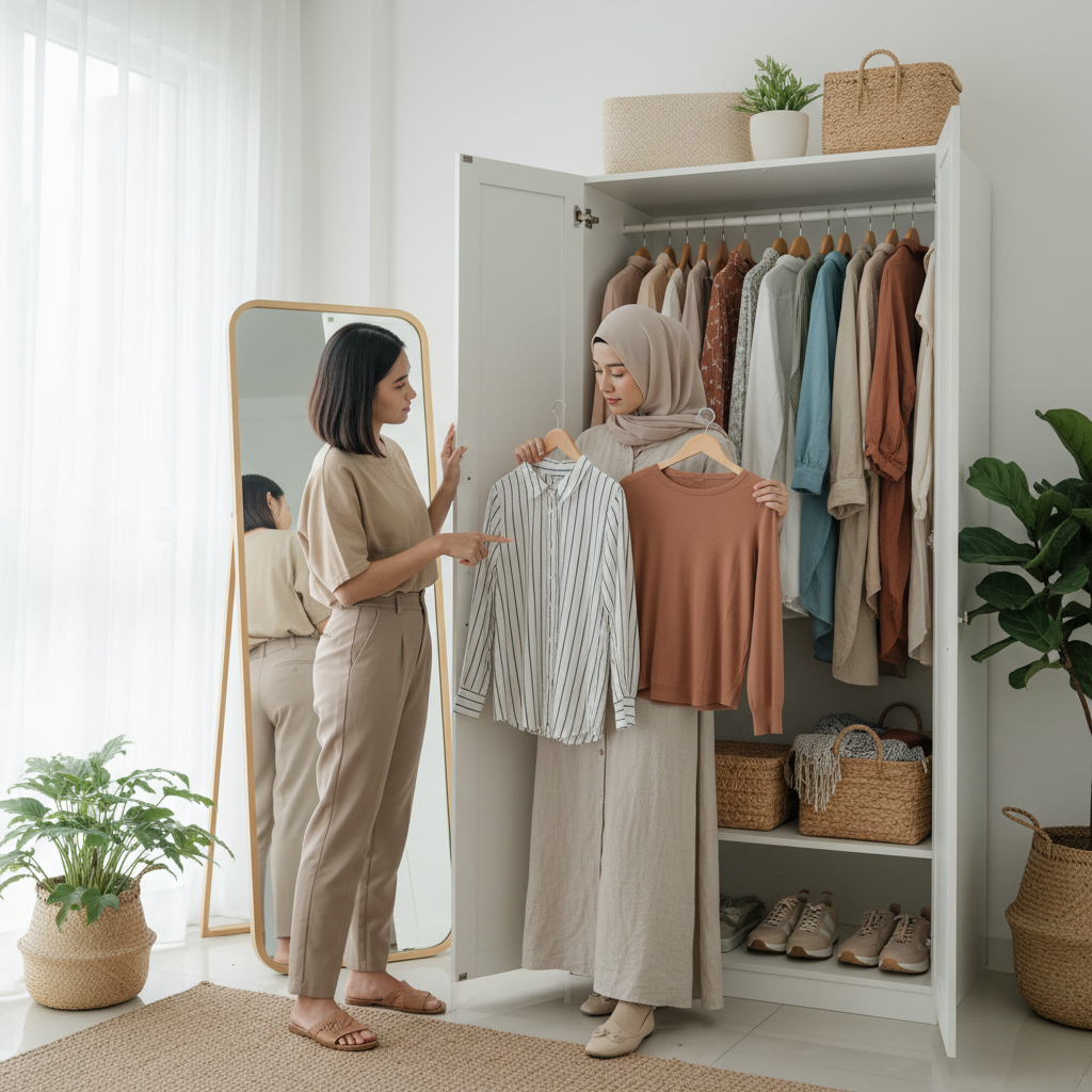 Cara Memilih Pakaian Harian yang Praktis