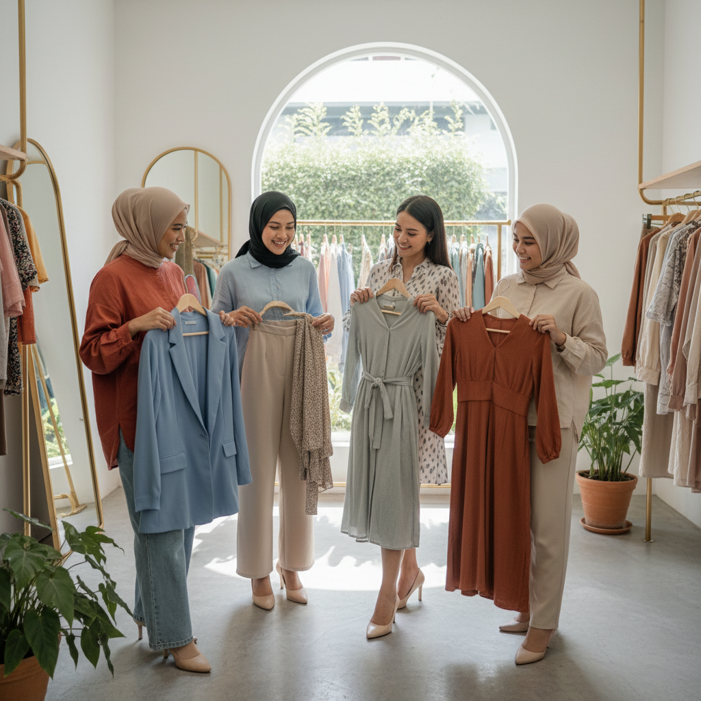 Cara Memilih Pakaian Sesuai Bentuk Tubuh