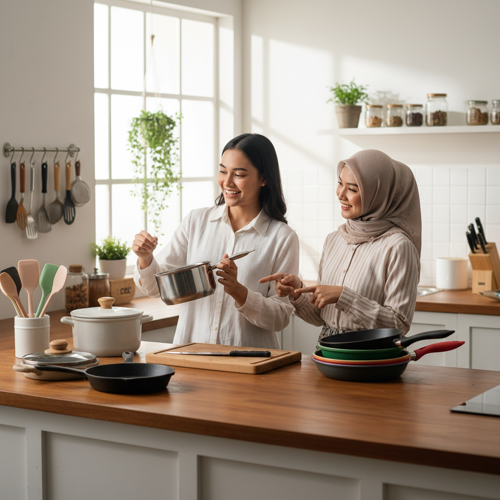 Cara Memilih Peralatan Masak Sehari-hari