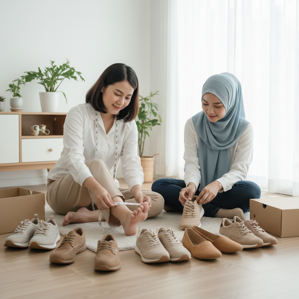 Cara Memilih Sepatu Nyaman Dipakai