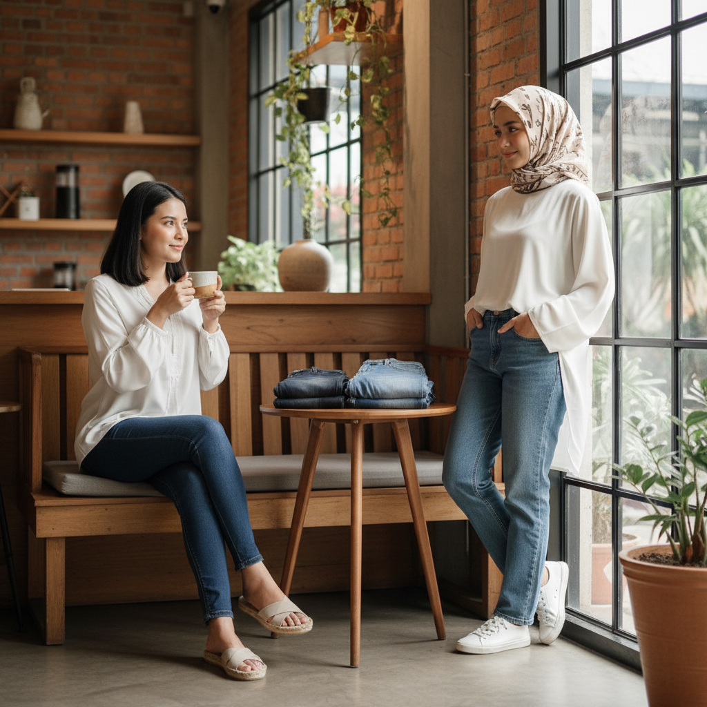 Celana Jeans Skinny versus Straight, Mana yang Lebih Nyaman untuk Harian