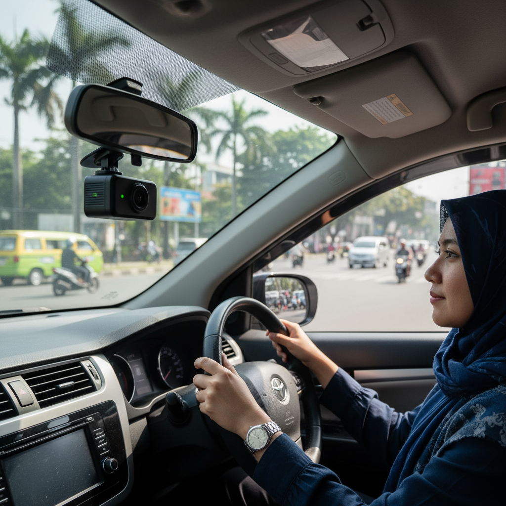 Dashcam Mobil untuk Keamanan Berkendara