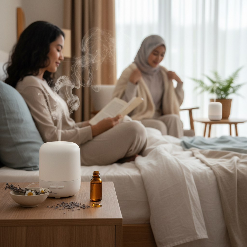 Diffuser Aromaterapi untuk Kualitas Tidur