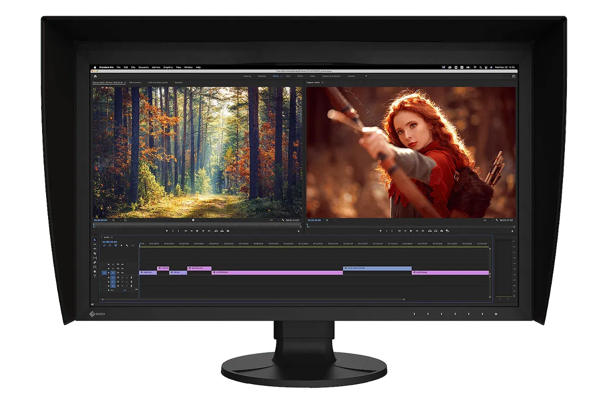 EIZO ColorEdge CG2700X Monitor 4K Profesional dengan Kalibrasi Otomatis