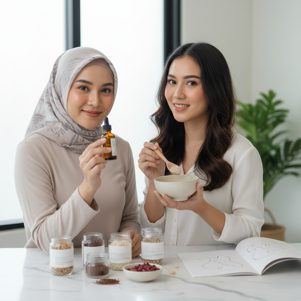 Exfoliator Fisik atau Kimia untuk Kulit Sensitif