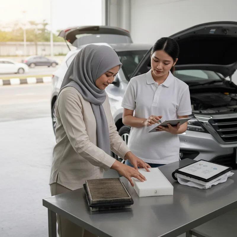 Filter Udara Mobil Berdasarkan Frekuensi Penggantian yang Disarankan