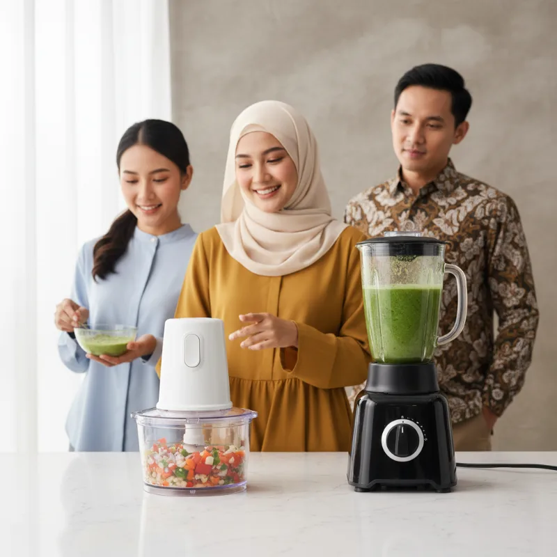Food Chopper vs Blender: Mana yang Lebih Tepat untuk Bumbu Dapur Setiap Hari?