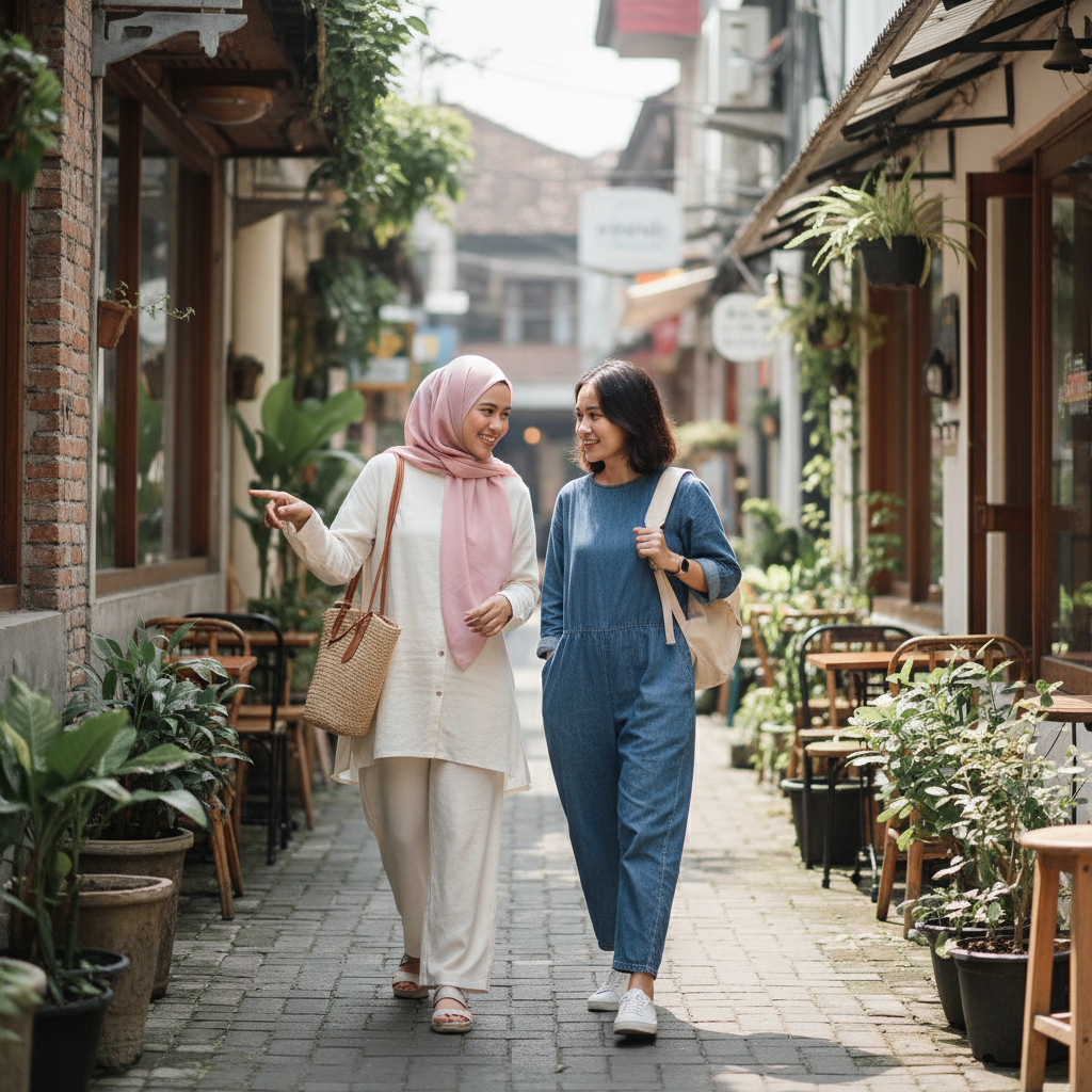 Gaya Fashion Sederhana untuk Aktivitas Sehari-hari