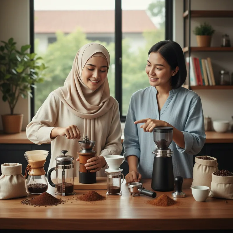 Grinder Kopi yang Tepat Berdasarkan Metode Seduh yang Digunakan