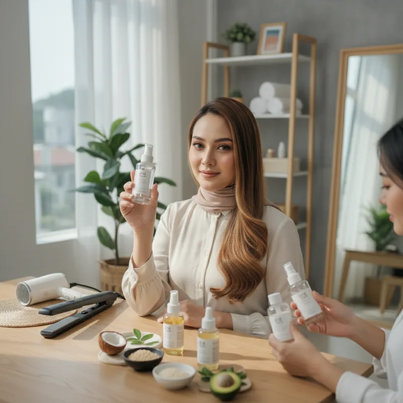 Hair Serum Terbaik untuk Rambut Rusak akibat Catokan dan Pewarnaan Rutin