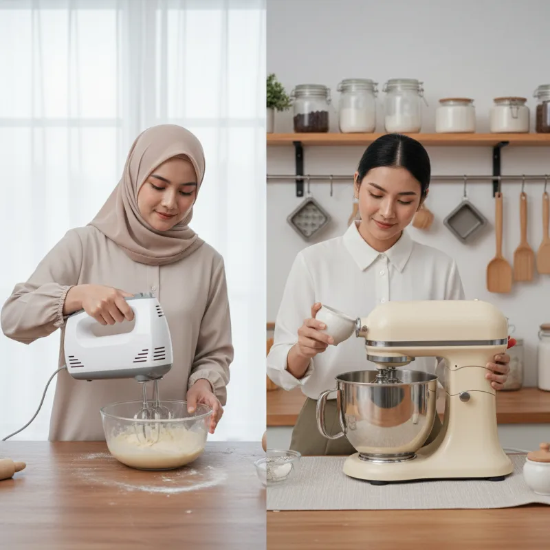 Hand Mixer vs Stand Mixer untuk Membuat Kue: Kapan Upgrade Menjadi Worthwhile?