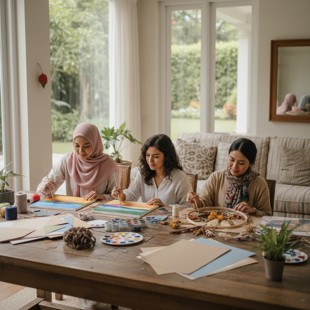 Hobi Kreatif Yang Bisa Dilakukan Rumah