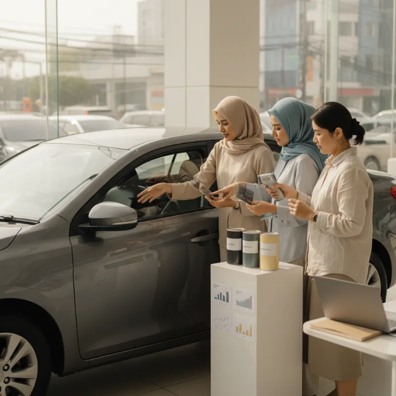 Kaca Film Mobil Berdasarkan Tingkat Kegelapan dan Kemampuan Tolak Panas