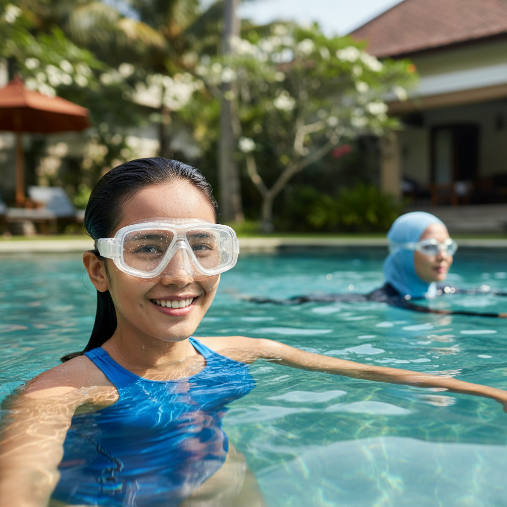 Kacamata Renang Jernih Untuk Olahraga Air