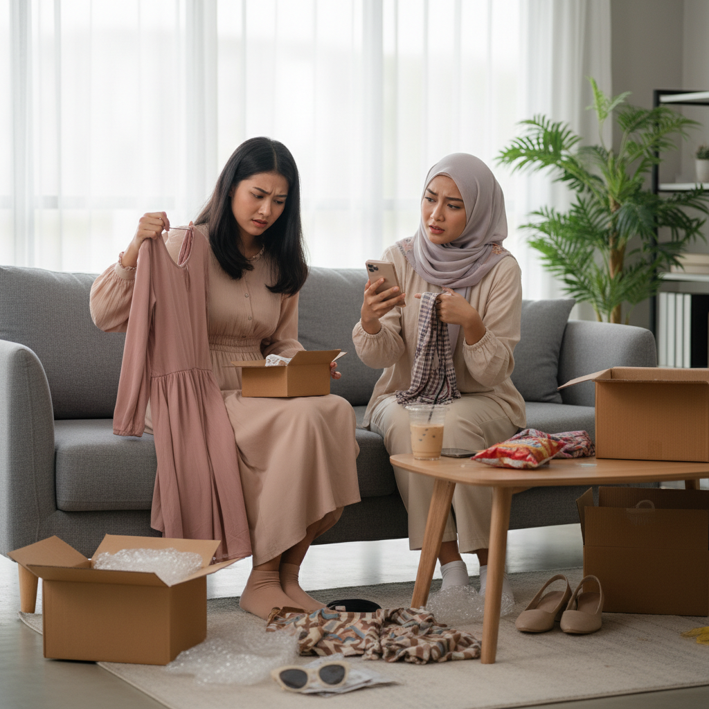 Kesalahan Umum Saat Belanja Online