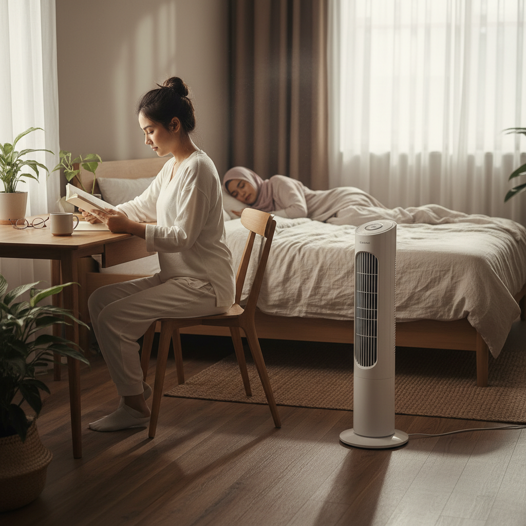 Kipas Angin Senyap untuk Kamar