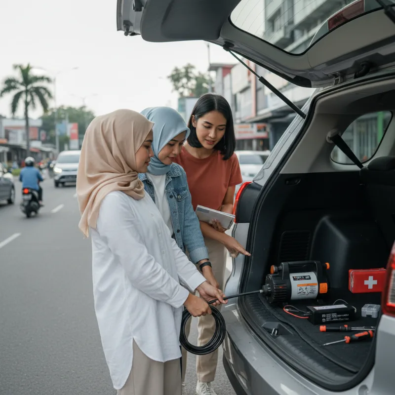 Kompresor Angin Portabel yang Wajib Ada di Bagasi untuk Keadaan Darurat