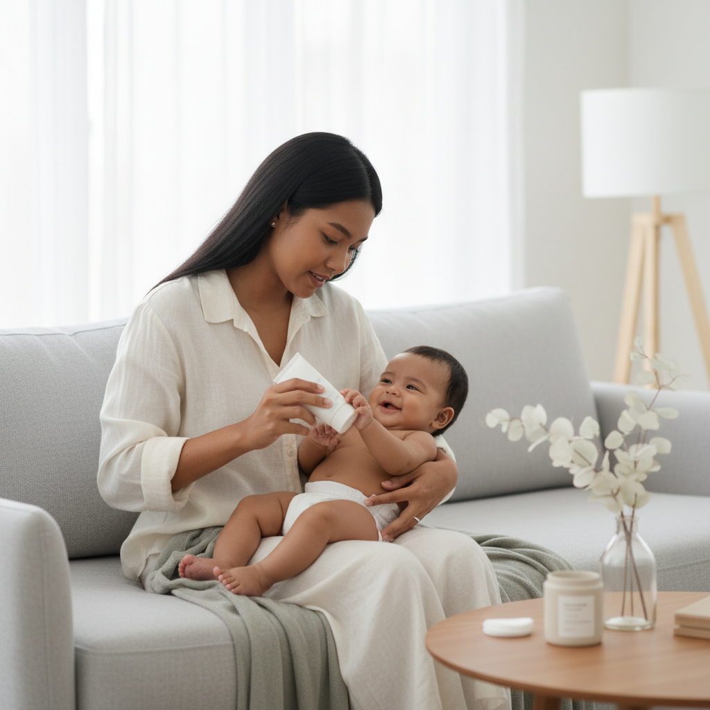 Krim Kulit Bayi Untuk Mengurangi Iritasi