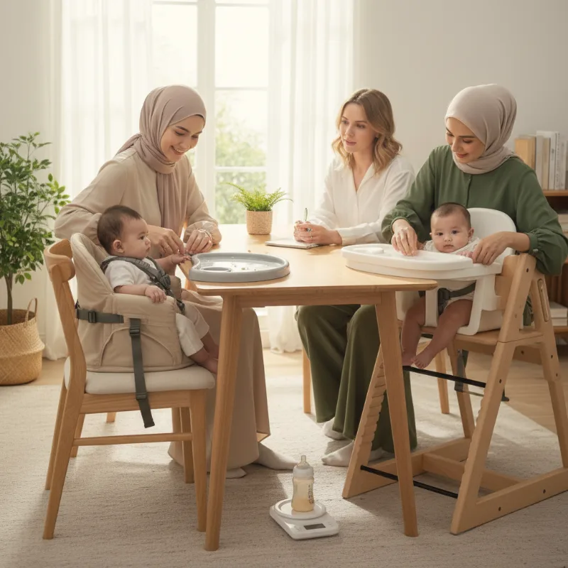 Kursi Makan Bayi Portable vs Model Standar, Mana yang Lebih Praktis