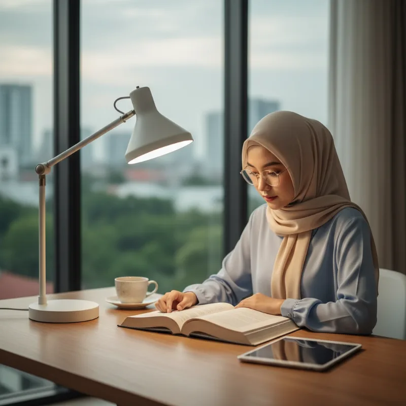 Lampu Meja yang Ramah Mata untuk Bekerja dan Membaca Tanpa Lelah