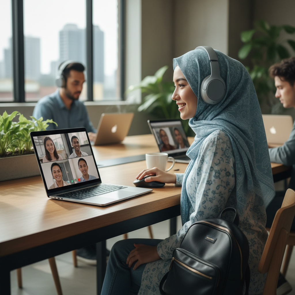 Laptop Ringan untuk Mobilitas Tinggi dan Meeting Online