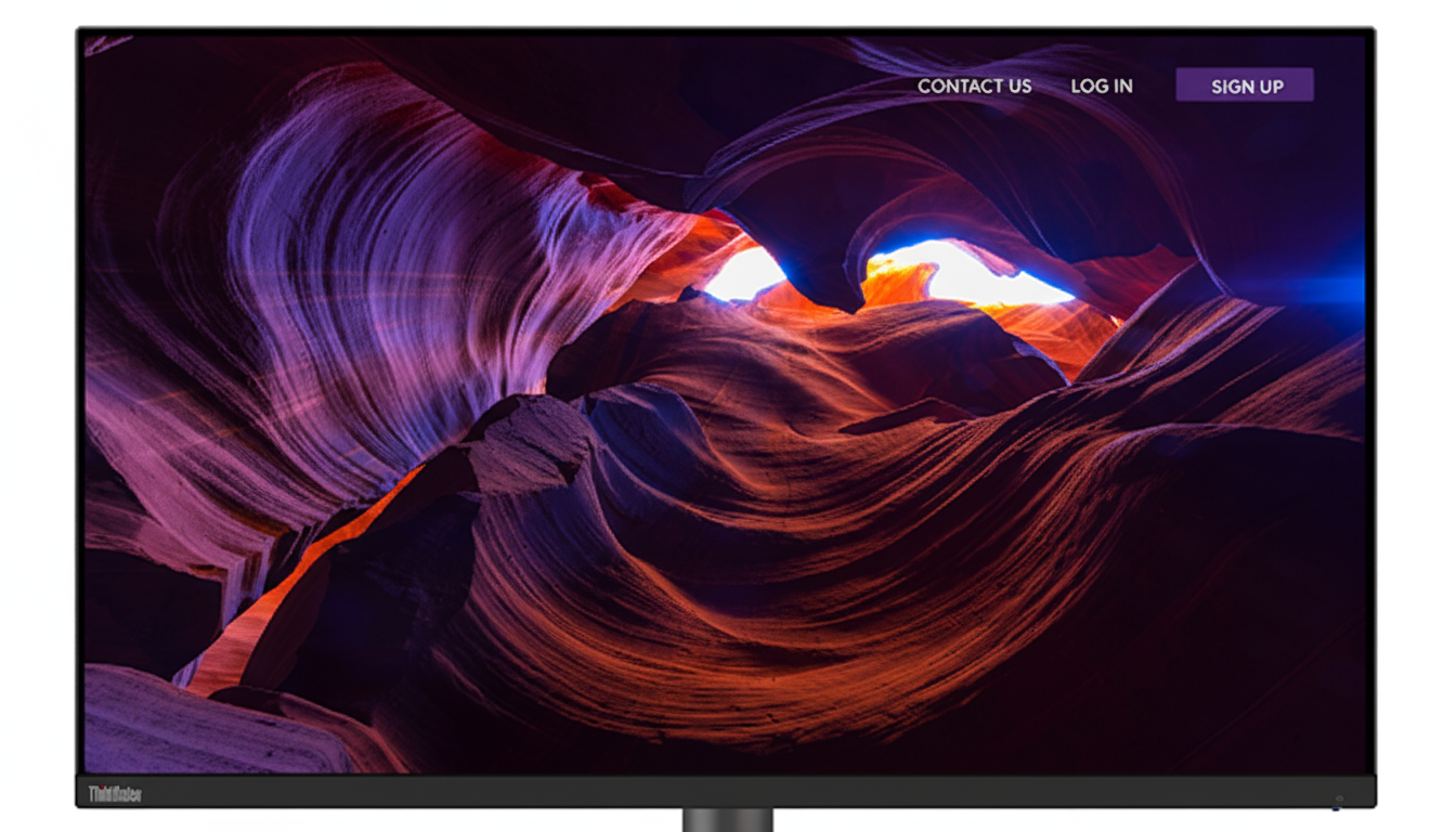 Lenovo ThinkVision P32p-30 Monitor 4K Premium untuk Profesional dan Kreator