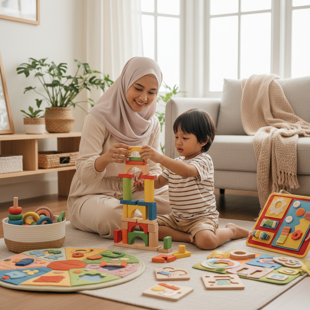 Mainan Aktivitas Anak di Rumah