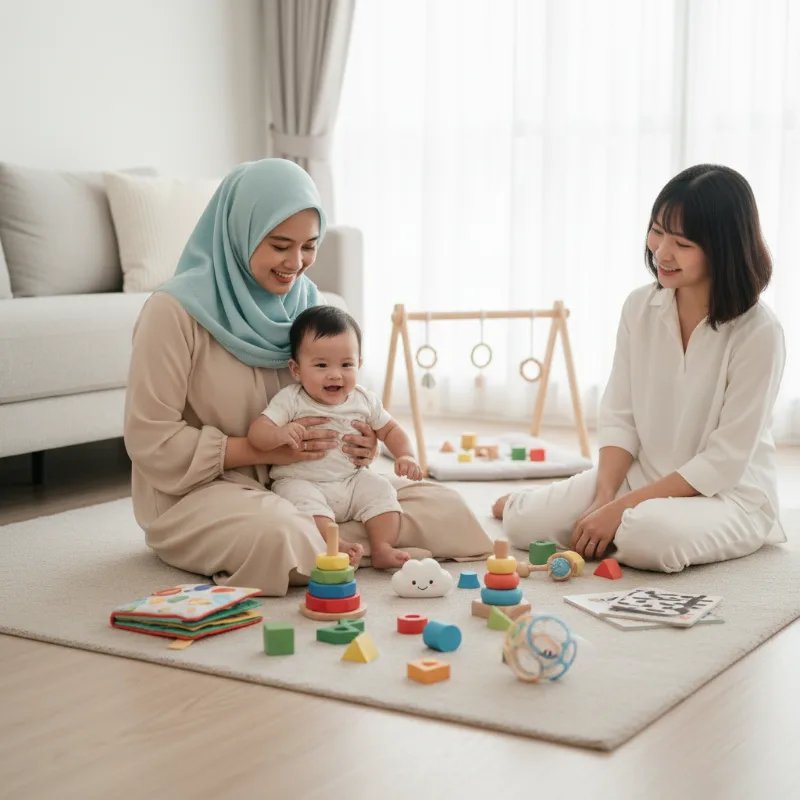 Mainan Edukatif Terbaik untuk Bayi Usia 0 hingga 12 Bulan