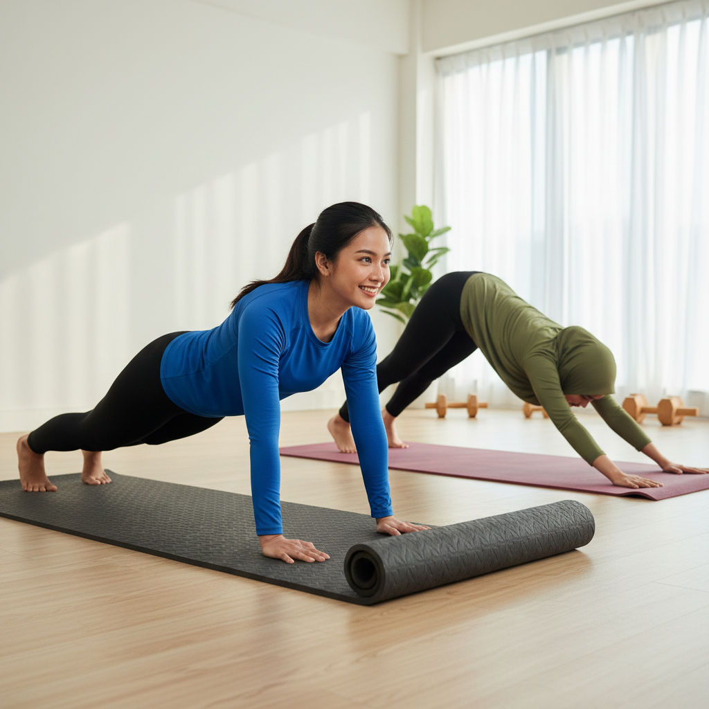 Matras Fitness Anti Selip Berkualitas