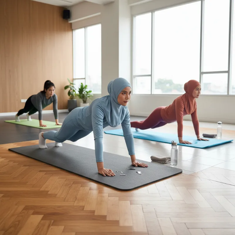 Matras Gym yang Tidak Mudah Bergeser dan Nyaman di Berbagai Lantai