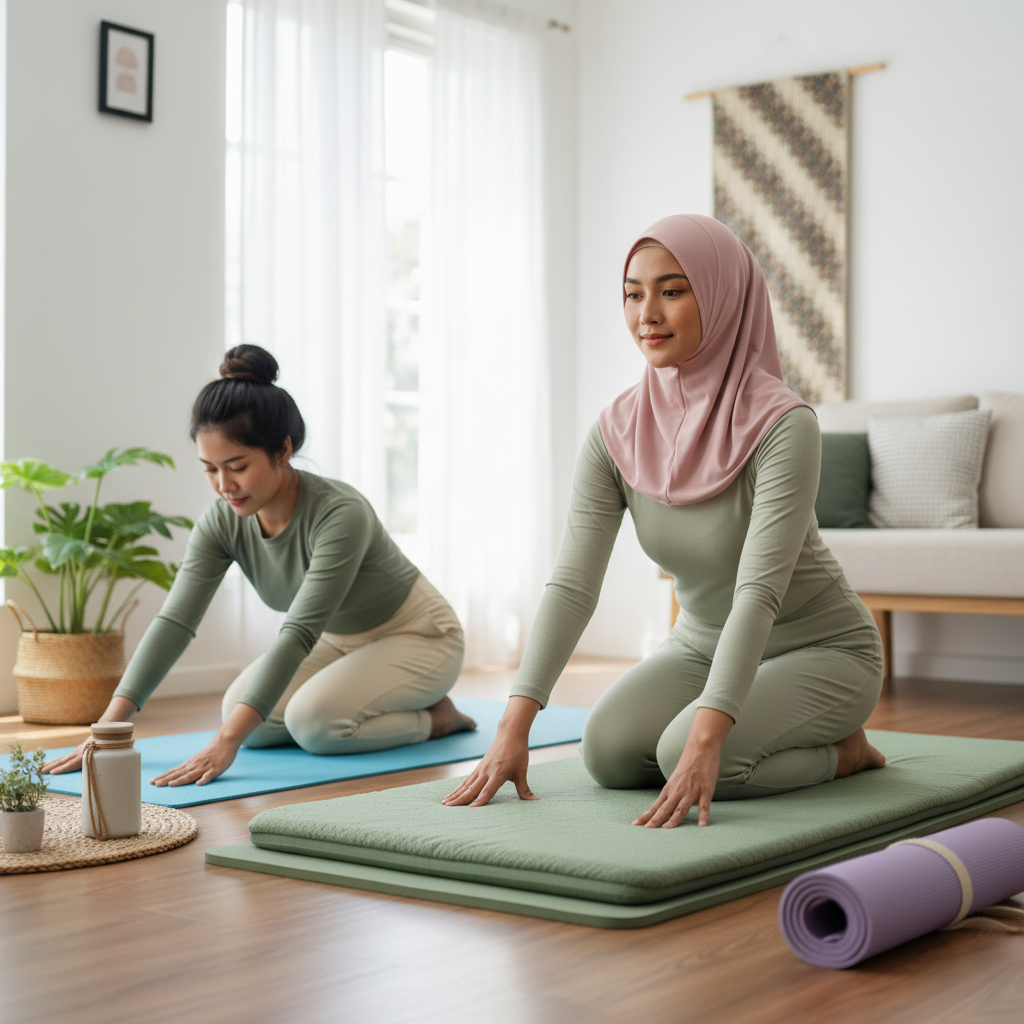Matras Yoga Nyaman untuk Pemula