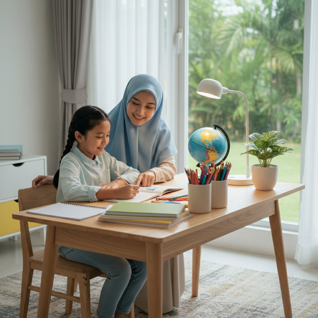 Meja Belajar Anak di Rumah